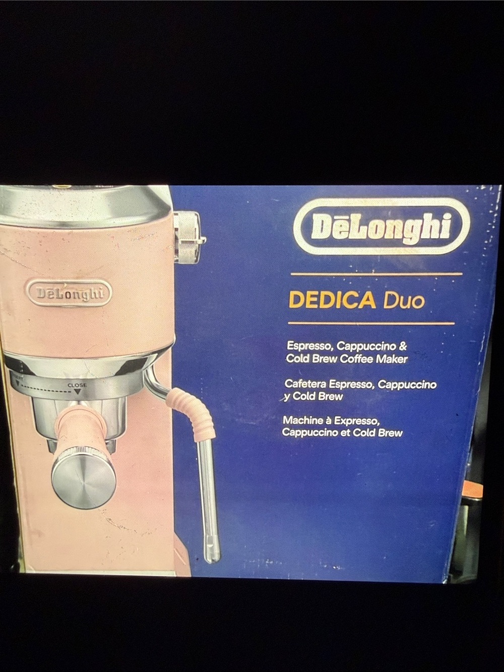 Dedica Duo Espresso & Cold Brew Maker — Pink